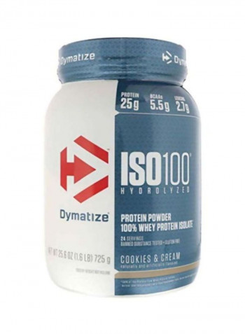 00% Whey Protein Isolate Cookies And Cream