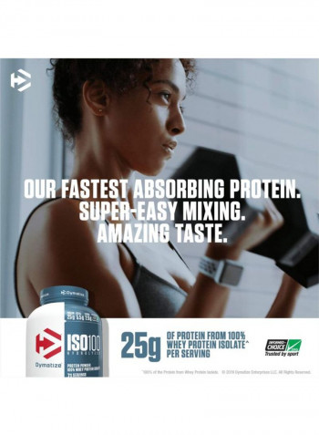 00% Whey Protein Isolate Cookies And Cream