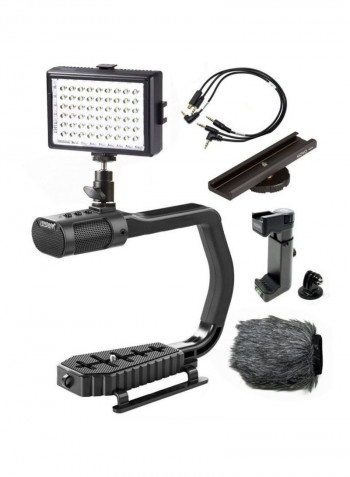 Video MicRig B07B8JBDYG Black