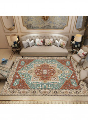 Dustproof European Style Carpet Multicolour 120 x 160cm