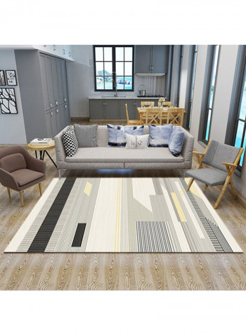 Simple Anti-Slip Durable Carpet Multicolour 120 x 160cm