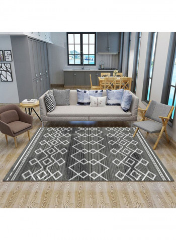 Geometric Pattern Nordic Style Carpet Multicolour 120 x 160cm