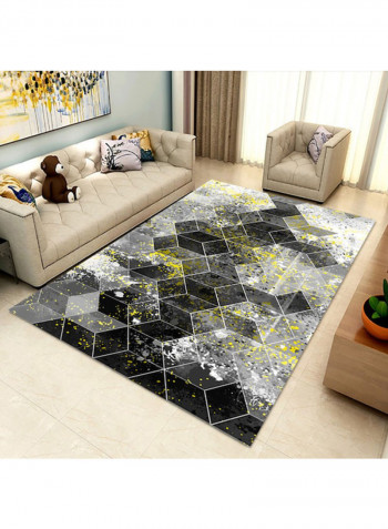 Geometric Patterned Rug Multicolour 120x160cm