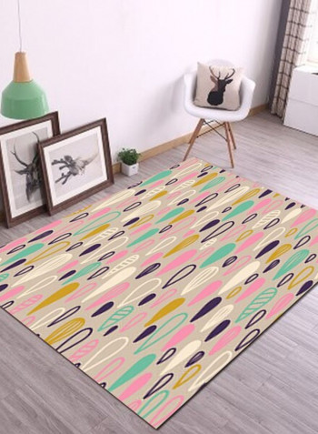 1 Piece Bedroom Rug Fashion Non-Toxic Nordic Style Carpet multicolour 120*160(W*L)cmcm
