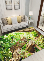 1 Piece Rug Anti-Skidding Landscape Print Soft Living Room Bedroom Floor Mat multicolour 120*160(W*L)cmcm