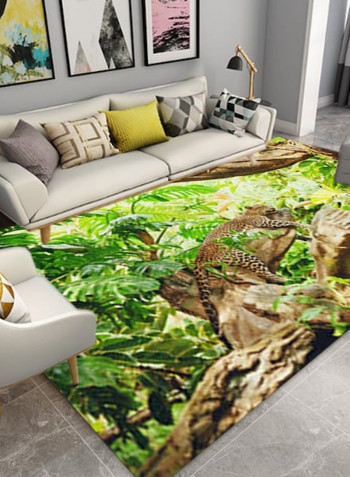 1 Piece Rug Anti-Skidding Landscape Print Soft Living Room Bedroom Floor Mat multicolour 120*160(W*L)cmcm