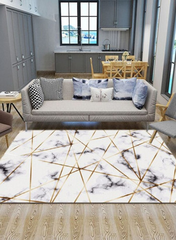 1 Piece Bedroom Rug Trendy Geometric Pattern Nordic Style Carpet multicolour 120*160(W*L)cmcm