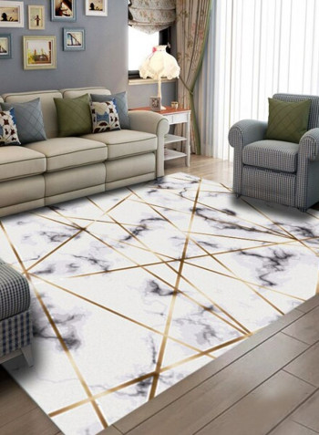 1 Piece Bedroom Rug Trendy Geometric Pattern Nordic Style Carpet multicolour 120*160(W*L)cmcm