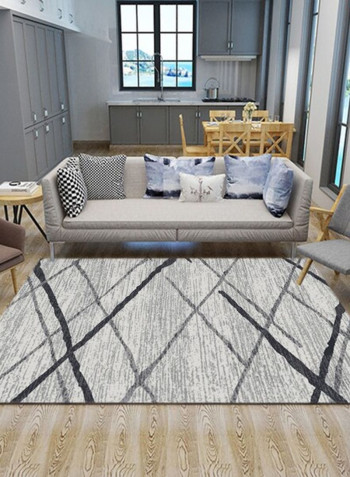 1 Piece Living Room Rug Simple Foldable Nordic Style Carpet multicolour 120*160(W*L)cmcm