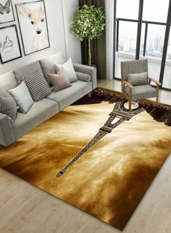 1 Piece Rug Anti-Skidding Building Print Soft Living Room Bedroom Floor Mat multicolour 120*160(W*L)cmcm