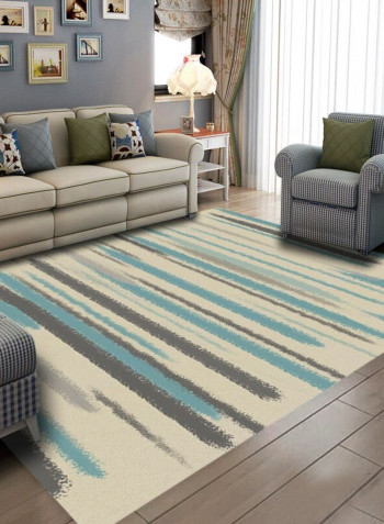 1 Piece Bedroom Rug Fashion Stripe Pattern Nordic Style Carpet multicolour 120*160(W*L)cmcm