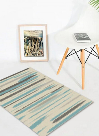 1 Piece Bedroom Rug Fashion Stripe Pattern Nordic Style Carpet multicolour 120*160(W*L)cmcm