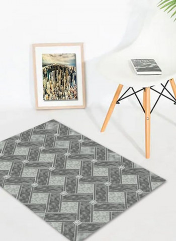 1 Piece Living Room Rug Dustproof Geometric Pattern Softness Carpet multicolour 120*160(W*L)cmcm