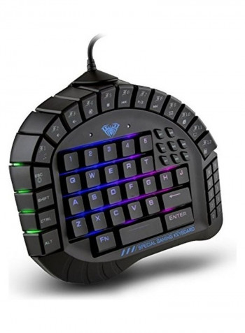 30-Key One Handed Mechanical Gaming Keyboard