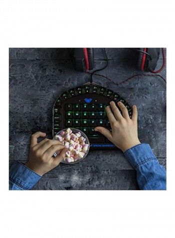 30-Key One Handed Mechanical Gaming Keyboard
