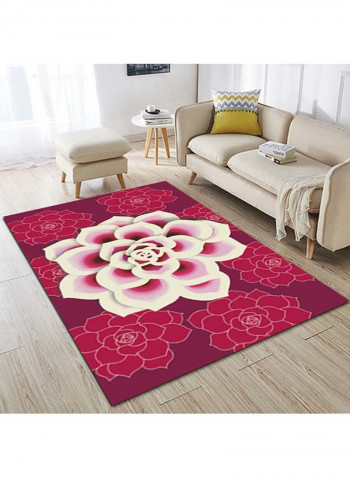 Nordic Style Rug Red/White 120x160cm