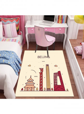 Rug Fashion Cartoon Durable Floor Carpet Multicolour 120 x 160cm