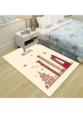 Rug Fashion Cartoon Durable Floor Carpet Multicolour 120 x 160cm