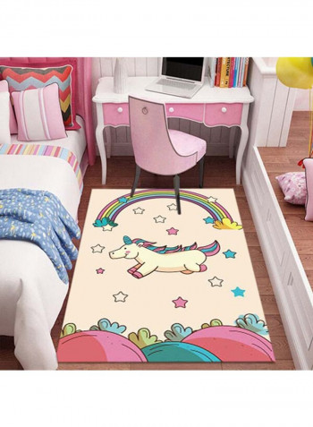 Unicorn Printed Carpet Multicolour 120x160cm