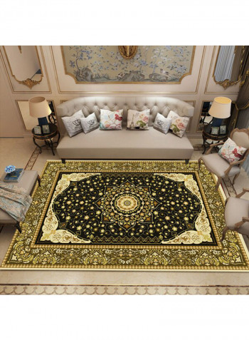 Floral Pattern Anti-Slip Floor Rug Multicolour 120x160cm