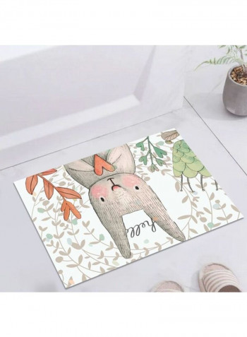 1-Piece Foldable Fashion Cartoon Carpet Multicolour 120x160cm