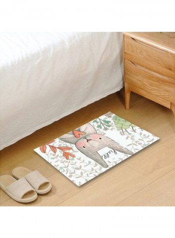 1-Piece Foldable Fashion Cartoon Carpet Multicolour 120x160cm