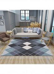 Geometric Pattern Nordic Style Carpet Multicolour 120x160cm