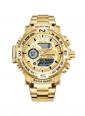 Men's Stainless Steel Analog Digital Watch NNSB03708275