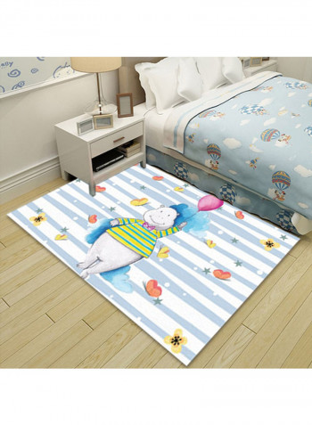 Durable Foldable Fashion Floor Carpet Multicolour 120 x 160cm