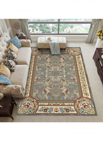 European Print Durable Living Room Rug Multicolour 140 x 200cm