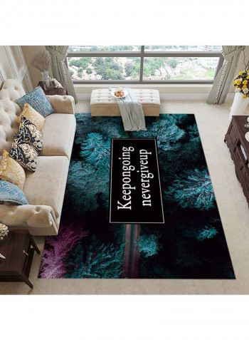 Modern Style Anti-Slip Soft Carpet Multicolour 120x160cm