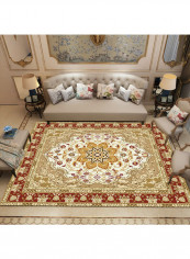 Dustproof Anti-Slip European Style Carpet Multicolour 120 x 160cm