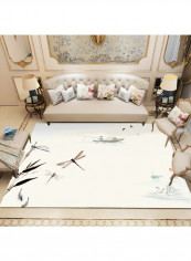 Luxury Classic Anti-Slip Carpet White 120 x 160cm