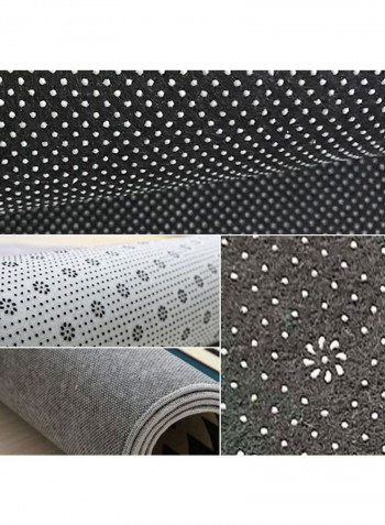 Animal Print Non-Slip Carpet Yellow/Black 140x200cm