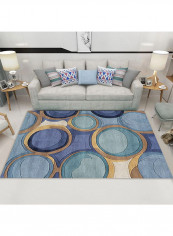 Colourblock Living Room Rug Multicolour 120x160cm