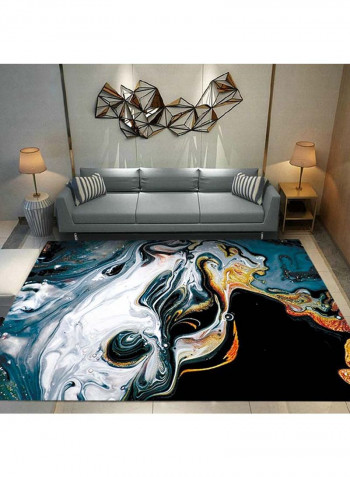 1-Piece Rug Bohemia Simple Eco-friendly Anti-Slip Carpet Multicolour 120 x 160cm