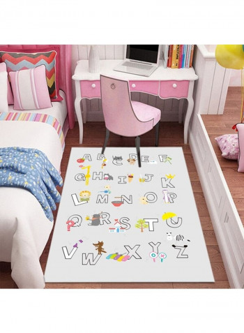 1-Piece Foldable Fashion Cartoon Carpet Multicolour 120 x 160cm