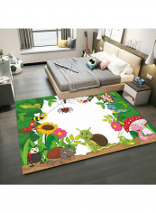 Animal Pattern Floor Rug Multicolour 120x160cm