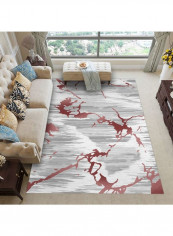 Printed Floor Rug Multicolour 140x200cm