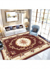 European Luxurious Floral Pattern Carpet Multicolour 120x160cm