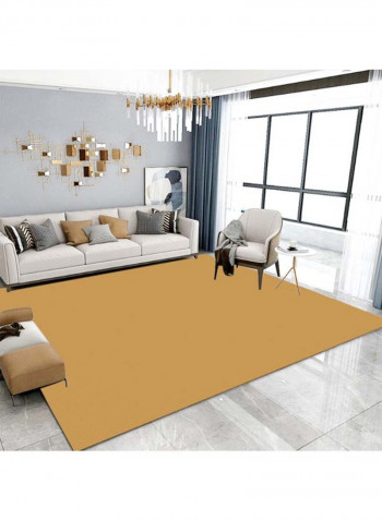 Modern Style Anti-Skidding Carpet Brown 120x160cm