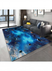 Living Room Rug Creative Anti-Slip Simple Carpet Multicolour 120 x 160cm