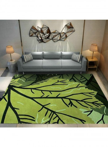 Tree Pattern Rug Green 140x200cm