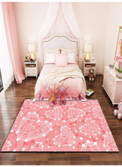 Printed Floor Mat Multicolour 140x200cm