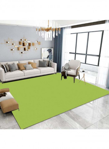 Simple Style Anti-Skidding Carpet Green 120x160cm