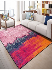 Creative Patching Colourful Soft Carpet Multicolour 140x200cm