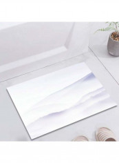 1-Piece Balcony Rug Simple Fashion Luxury Carpet White 120 x 160cm