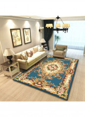 European Style Classic Floral Pattern Rug Multicolour 140x200cm