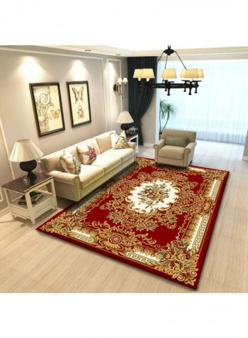 Modern Simple Flowers Pattern Comfy Mat Multicolour 140x200cm