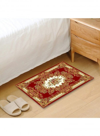 Modern Simple Flowers Pattern Comfy Mat Multicolour 140x200cm